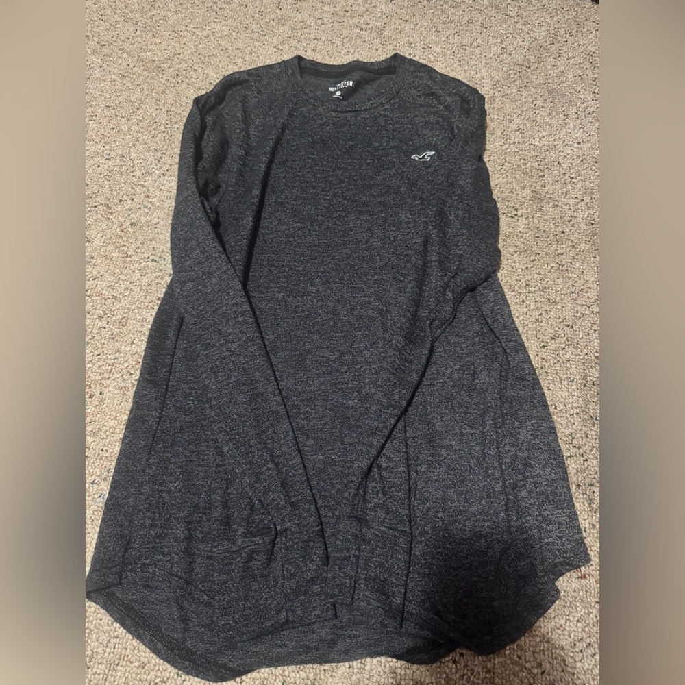 Gray Long Sleeve Shirt